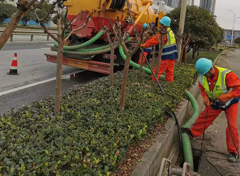 镇原市政管道清淤